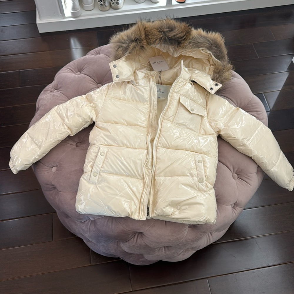 Moncler girls skiing jacket